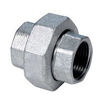 Американка чугунная DN 15-25 PN 16 оцинкованная прямая муфта-муфта купить в Саратове | "Проконсим"