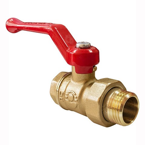 Краны латунные шаровые 11Б27фт1М DN 15-20 PN 25 рычаг американка Valfex Optima.225.LOR1 купить в Саратове | "Проконсим"