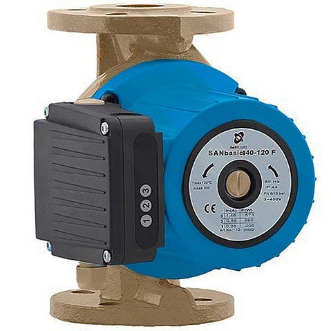 Насос циркуляционный с мокрым ротором SANbasic II 40-120 F250 573Вт 3х380В 3-скор. фланцевый PN10 65C IMP PUMPS купить в Саратове | "Проконсим"