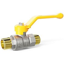 Краны латунные шаровые газовые DN 15-25 PN 40 рычаг штуцер-штуцер LD Pride GAS купить в Саратове | "Проконсим"