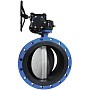 Затвор дисковый поворотный DN 1000 PN 10(16) фланцевый с диском из чугуна уплотнение-EPDM редуктор СибЗТА купить в Саратове | "Проконсим"