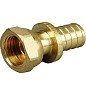 Муфта латунная для PEX труб 16-1/2'' PN 10 под надвижную гильзу ONE PLUS купить в Саратове | "Проконсим"