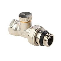 Клапан радиаторный настроечный DN 15 PN 10 прямой с уплотнением, под шестигранник MVI TR.113.04 купить в Саратове | "Проконсим"
