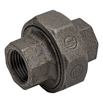 Американки чугунные DN 15-50 PN 16 муфта-муфта с плоской прокладкой Fittex Plus купить в Саратове | "Проконсим"