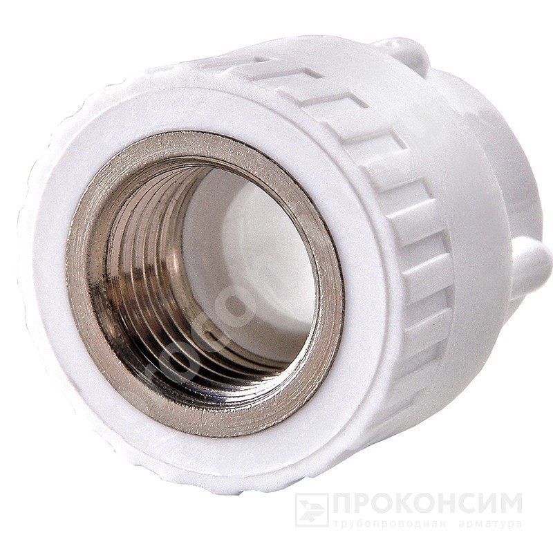 Цена по запросу.  . Муфта ПП 32-3/4'' PN 25 белая РВК 20411 (930659081) со склада Проконсим в Саратове