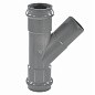 Тройник раструбный НПВХ SDR26 45гр DN 160-160 PN 10 Хемкор купить в Саратове | "Проконсим"