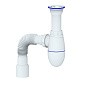 Сифон для мойки Unicorn В120, 40х50 гибкий отвод, 1 1/2'' х40 чаша из нержавеющей стали купить в Саратове | "Проконсим"