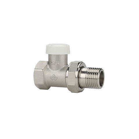Клапан радиаторный VARMEGA VM10301 DN15 PN10 прямой настроечный G-1/2'' муфта-штуцер купить в Саратове | "Проконсим"