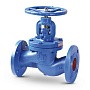 Клапан запорный (вентиль) DN 15 PN 16 фланцевый 130мм до 160гр. графитовый чугунный FAF 2100015 купить в Саратове | "Проконсим"