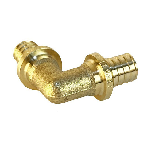 Угольники латунные для PEX труб DN 16-20 PN 16 под надвижную гильзу Valfex VF.451.AF купить в Саратове | "Проконсим"