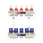 Коллекторная группа из латуни DN 25-5 вых. G-3/4'' евроконус, с расходомерами, без дренажного крана и воздухоотводчика VARMEGA VM15405 купить в Саратове | "Проконсим"