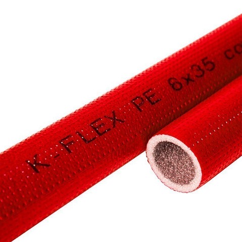 Трубки теплоизоляционные K-FLEX COMPACT RED толщиной-13мм длиной-2м купить в Саратове | "Проконсим" Трубки теплоизоляционные K-FLEX COMPACT RED толщиной-13мм длиной-2м купить в Саратове | "Проконсим"