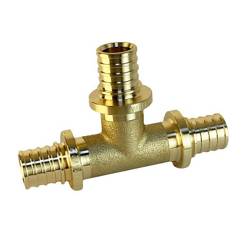 Тройники латунные для PEX труб DN 16-20 PN 16 под надвижную гильзу Valfex VF.431.AF купить в Саратове | "Проконсим" Тройники латунные для PEX труб DN 16-20 PN 16 под надвижную гильзу Valfex VF.431.AF купить в Саратове | "Проконсим"