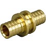 Муфта латунная для PEX-PEX труб 25-25 PN 10 под надвижную гильзу ONE PLUS