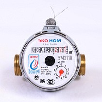 Счетчики горячей воды СВ DN 15 PN 16 до 90гр. муфтовые с обратным клапаном без МК ЭКО НОМ купить в Саратове | "Проконсим"