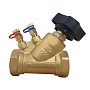 Клапан балансировочный латунный DN32 PN25 наклонный муфта-муфта Kvs 15,2 м³/ч с измерительными ниппелями GALA Тип. 1206 купить в Саратове | "Проконсим"