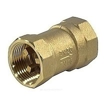 Клапаны обратные пружинные DN 15-100 PN 16 латунные муфтовые пластиковый шток купить в Саратове | "Проконсим"