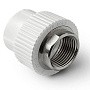 Муфта комбинированная ПП 40-1 1/4'' PN 25 под ключ с внутренней резьбой белая Pro Aqua PA22520P купить в Саратове | "Проконсим"