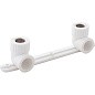 Угольник установочный двойной ПП 25-1/2'' PN 25 с наружной резьбой белый РТП 10704 купить в Саратове | "Проконсим"