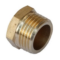 Заглушки латунные DN 15-40 PN 40 штуцерная купить в Саратове | "Проконсим"