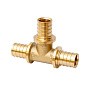 Тройник латунный для PEX-PEX труб 32-32-32 PN 16  под надвижную гильзу  MVI SF.440.07 купить в Саратове | "Проконсим"