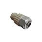 Муфта комбинированная для соединения PPR-PE-AL-PE труб 20x16 PN 25 серая VALFEX купить в Саратове | "Проконсим"