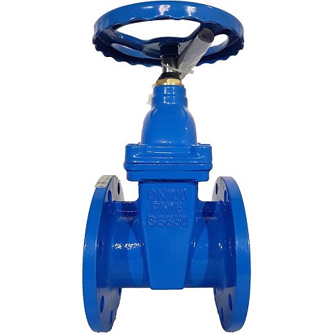 Задвижка чугунная 30ч39р DN 100 PN 10(16) с обрезиненным клином EPDM до 120гр. фланцевый ручной СИБЗТА купить в Саратове | "Проконсим" (930130203)