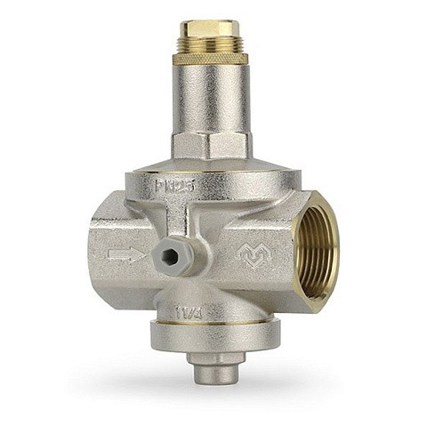 Регулятор давления VARMEGA VM128 DN 32 PN25 мембранный под манометр 7,2kv G-1 1/4'' никелированный купить в Саратове | "Проконсим"