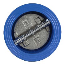 Клапаны обратные 2-створчатые DN 40-400 PN 16 чугунные створки межфланцевые до 120гр. FAF купить в Саратове | "Проконсим"