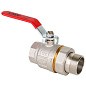 Кран латунный шаровой MVI BV.520 DN 40 PN 40 никелированный полнопроходной американка рычаг купить в Саратове | "Проконсим"