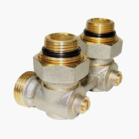 Узел нижнего подключения Vekotrim DN 15 PN 10 угловой двухтрубный 15-3/4'' с ниппелем, штуцер купить в Саратове | "Проконсим"