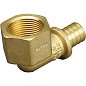 Угольник латунный для PEX труб 20-1/2'' PN 10 под надвижную гильзу с внутренней резьбой ONE PLUS купить в Саратове | "Проконсим"