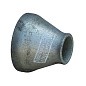 Переход стальной Дн 219х6,0-133х4,0 (DN200х125) оцинкованный исполнение 2 ГОСТ 17378-2001 купить в Саратове | "Проконсим"