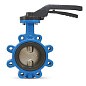 Затвор дисковый поворотный DN 200 PN 16 межфланцевый с резьбовыми проушинами диском из чугуна уплотнение-EPDM ручной FAF 3650200 купить в Саратове | "Проконсим"