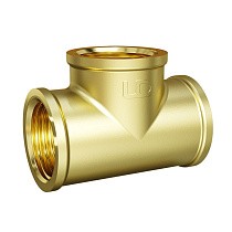 Тройники латунные DN 20-25 PN 40 муфта-муфта-муфта переходный LD Pride купить в Саратове | "Проконсим"
