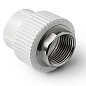 Муфта комбинированная ПП 50-1 1/2'' PN 25 под ключ с внутренней резьбой белая Pro Aqua PA22522P купить в Саратове | "Проконсим"