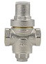 Регуляторы давления DN 15-50 PN 16 никелированные поршневые под манометр VARMEGA купить в Саратове | "Проконсим"
