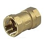 Клапан латунный обратный пружинный DN 15 PN 10, муфтовый, пластиковый шток купить в Саратове | "Проконсим"