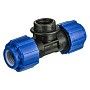 Тройник компрессионный PN 16 для ПЭ DN 20-1/2'' обжимное-муфта купить в Саратове | "Проконсим"