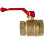 Кран латунный шаровой 11Б27фт1М DN 15 PN 40 рычаг муфта-муфта Valfex.214 DeltaPro купить в Саратове | "Проконсим"