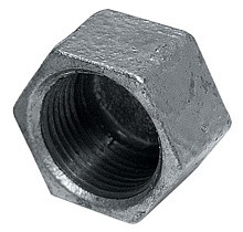 Заглушки чугунные DN 15-50 PN 16 оцинкованные муфтовые Fittex Plus купить в Саратове | "Проконсим"