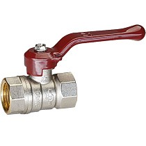 Краны латунные шаровые DN 15-50 PN 25-40 никелированные рычаг муфта-муфта Temper купить в Саратове | "Проконсим"