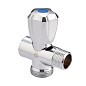 Вентиль латунный проходной MVI BV.461 DN 15 +отверстие 20 PN 10 хромированный муфта-штуцер маховик купить в Саратове | "Проконсим"