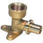 Угольник латунный (водорозетка) для PEX труб 20-1/2'' с внутренней резьбой под надвижную гильзу Hipex типS HFWS00056 купить в Саратове | "Проконсим"