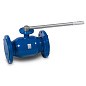 Кран стальной шаровой цельносварной TEMPER КШ.Ц.Ф.П-П, DN 100 PN 16, 350мм, полнопроходной, фланцевый с ручкой купить в Саратове | "Проконсим"
