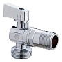 Кран латунный шаровой угловой MVI BV.463 DN 15-20 PN 10 штуцер бабочка купить в Саратове | "Проконсим"