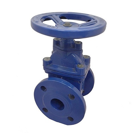 Задвижка чугунная 30ч39р DN 600 PN 10 с обрезиненным клином EPDM до 120гр. РФ купить в Саратове | "Проконсим" (101400078)
