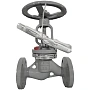 Клапан запорный (вентиль) 15с65нж DN 15 PN 16 130мм фланцевый класс A до 450гр. СибЗТА купить в Саратове | "Проконсим"