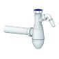 Сифон для умывальника Unicorn А510V, 40х40 прямой отвод, 1 1/2'' х40 с отводом для стиральной машины преходник 40х32 купить в Саратове | "Проконсим"