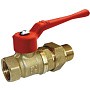 Краны латунные шаровые 11Б27п1 DN 25-32 PN 40 рычаг американка БАЗ А.А31.1 купить в Саратове | "Проконсим"